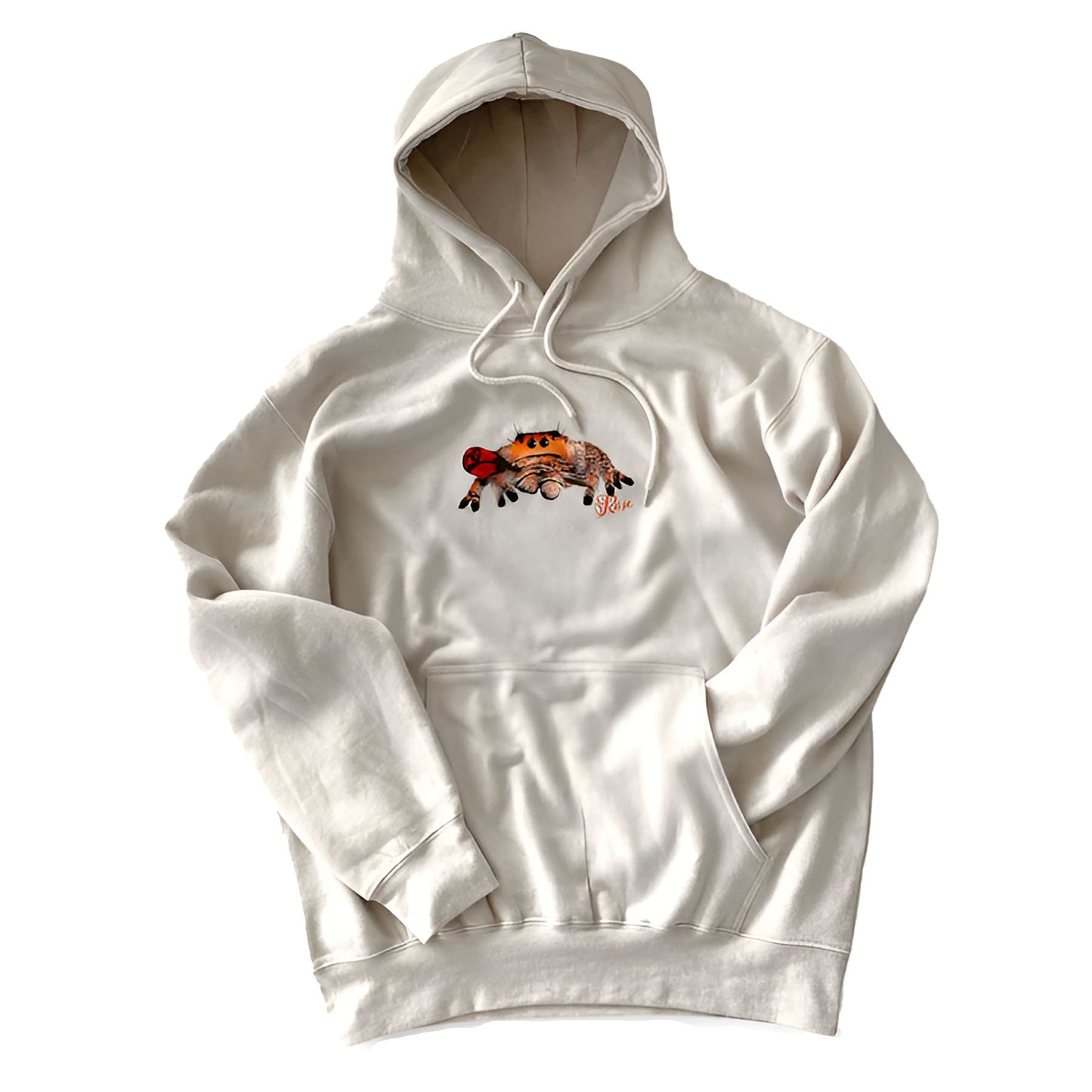 Rose Hoodie Ivory