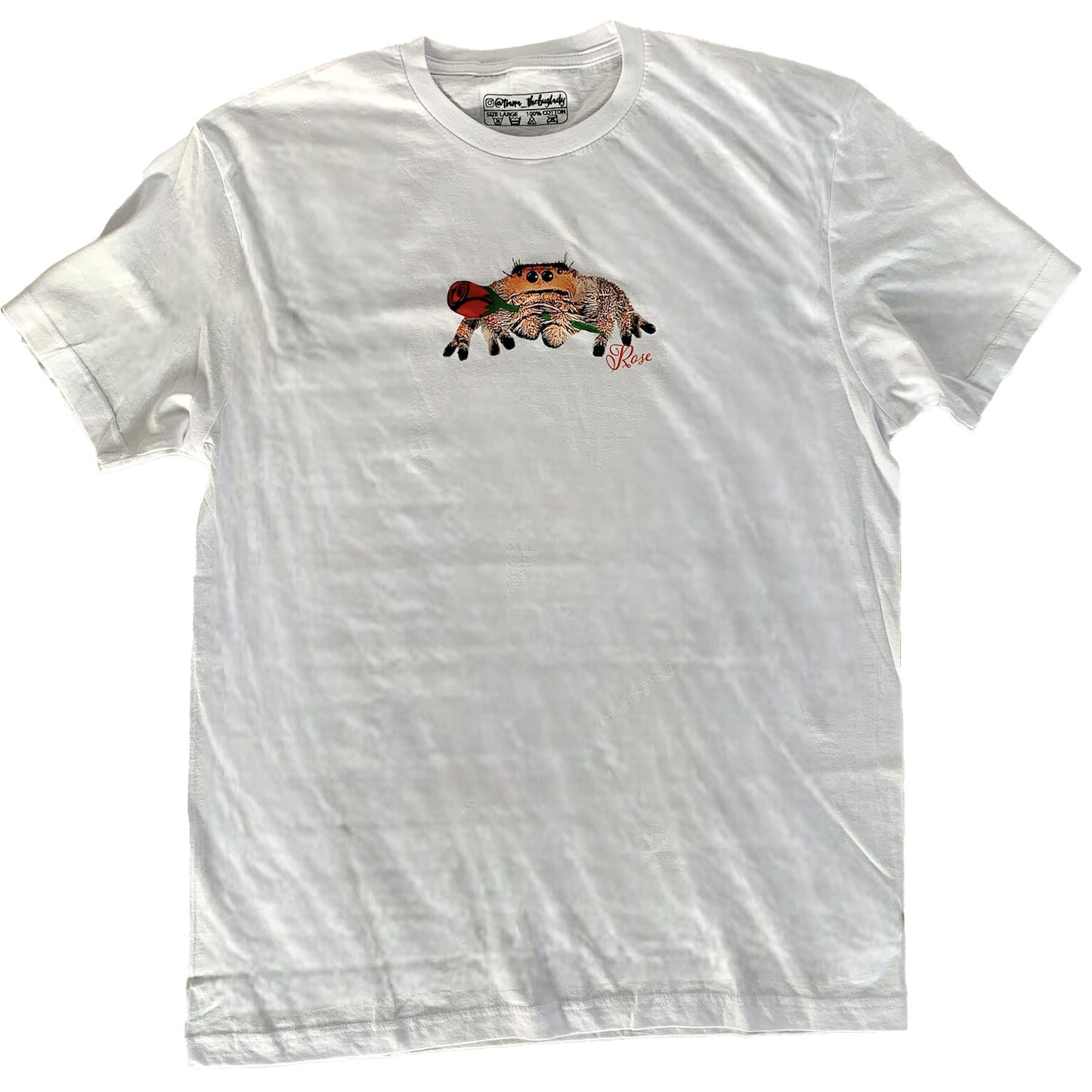 Rose T Shirt White